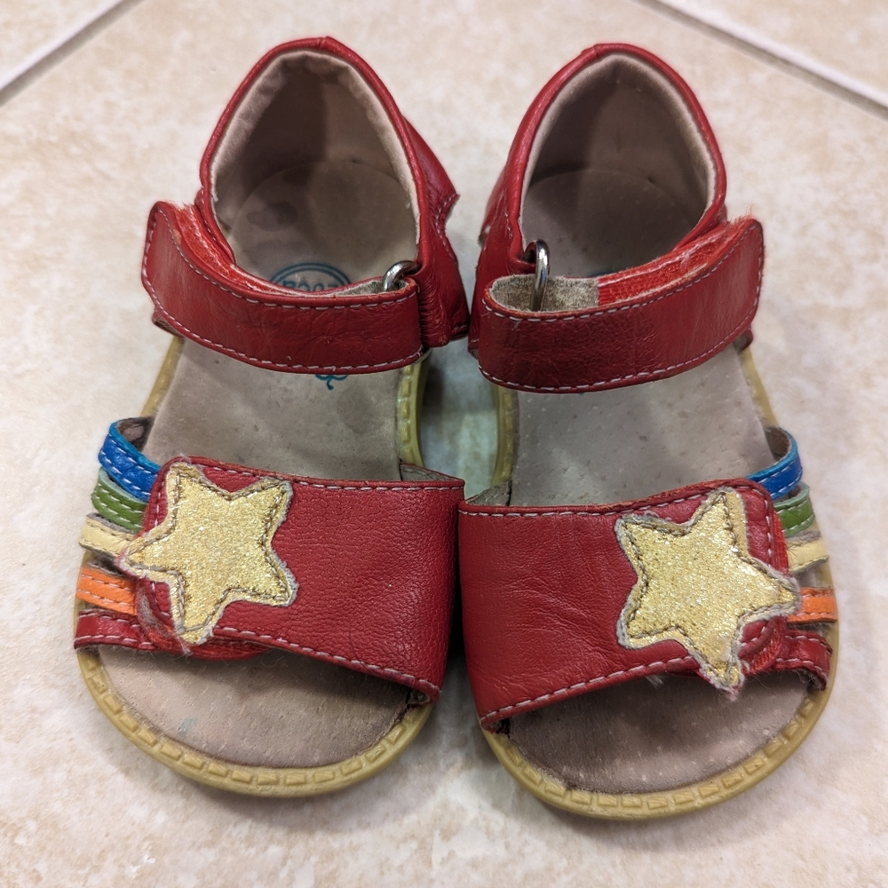 Livie & Luca Nova red sandals